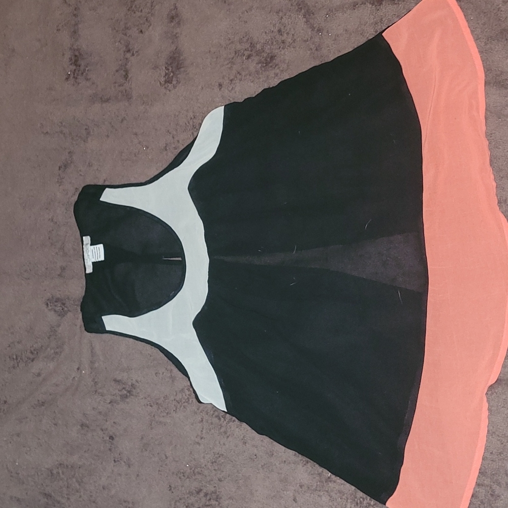 Mulit-colored open back top made by swool